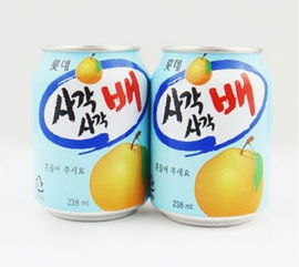 韩国进口饮料果汁批发 乐天梨汁 供应进口果汁食品批发代理加盟